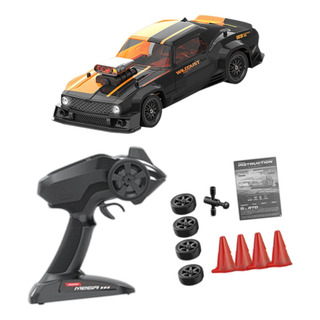 1/16 Rc Car Modelo De De Alta Velocidad 4wd Negro Naranja 1/16 Rc Car Modelo De De Alta Velocidad 4wd Negro Naranja
