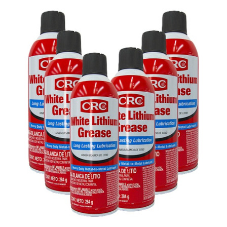 Lubricante Grasa Blanca De Litio Crc 6 Pzs. 284g. Lubricante Grasa Blanca De Litio Crc 6 Pzs. 284g.