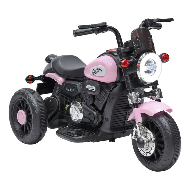 Motinha Elétrica Infantil Mini Harley 6v Rosa - Zippy Toys Motinha Elétrica Infantil Mini Harley 6v Rosa - Zippy Toys