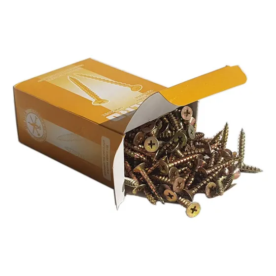 200 Tornillos Fix Autoperforante Para Madera 4,5 X 22mm