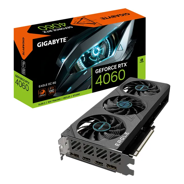 T. Video Gigabyte Geforce Rtx 4060 Eagle Oc, 8gb Gddr6