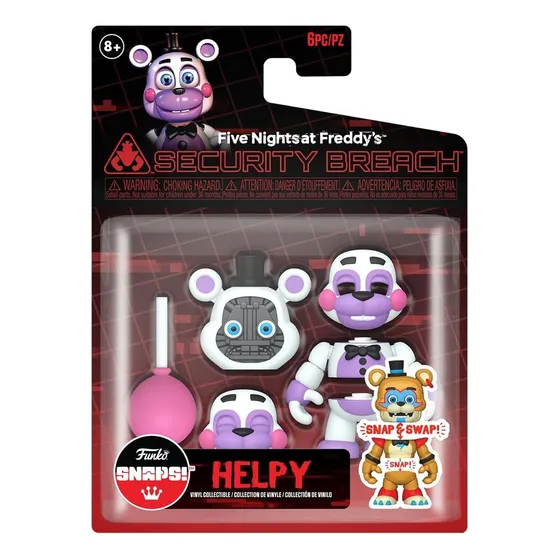 Helpy Funko Five Nights At Freddy's Figura Snaps Original