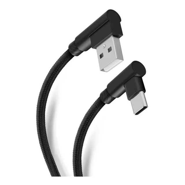 Cable Usb A Usb C Con Conectores A 90° 1,2 M Usb-3965