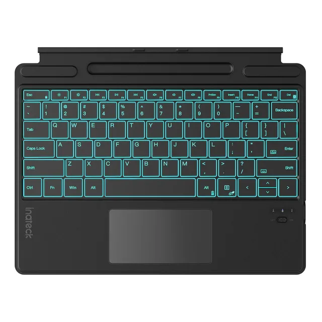 Teclado Inateck Bluetooth Retroiluminado Para Surface Pro 11