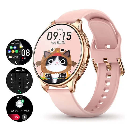 Reloj Inteligente Para Mujer Reloj Inteligente Bluetooth Par
