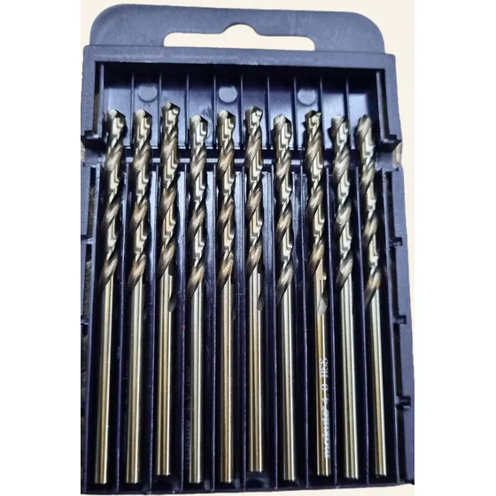 Juego De Mechas Para Metal X10 4mm Makute