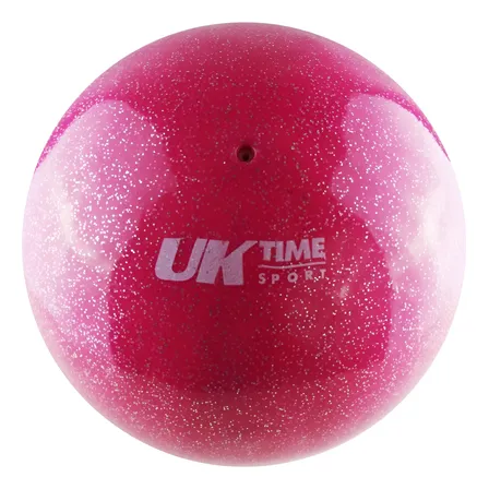 Balón De Gimnasia Rítmica Glitter Liso N° 6 Uktime Sport