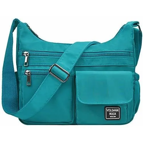 Volganik Rock Bolsas De Crossbody Para Mujeres Rfid 89ymy
