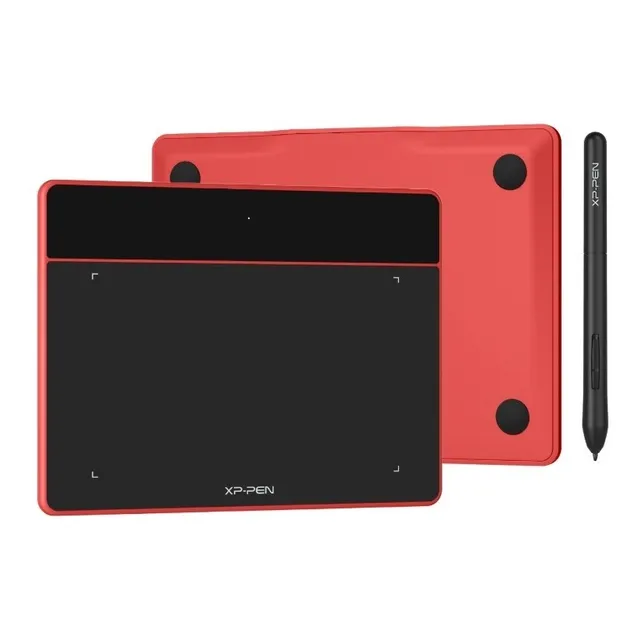 Tableta Grafica Xp-pen Deco Fun Xs Red - Linddo.com