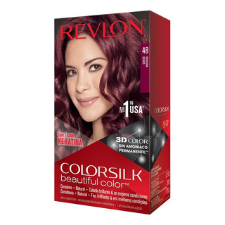 4 Pzs Revlon Tinte Permanente Dama Sin Amoniaco Colorsilk 48 4 Pzs Revlon Tinte Permanente Dama Sin Amoniaco Colorsilk 48