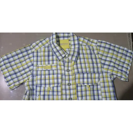 Camisa Para Niño Manga Corta Talla 4  Marca Ke