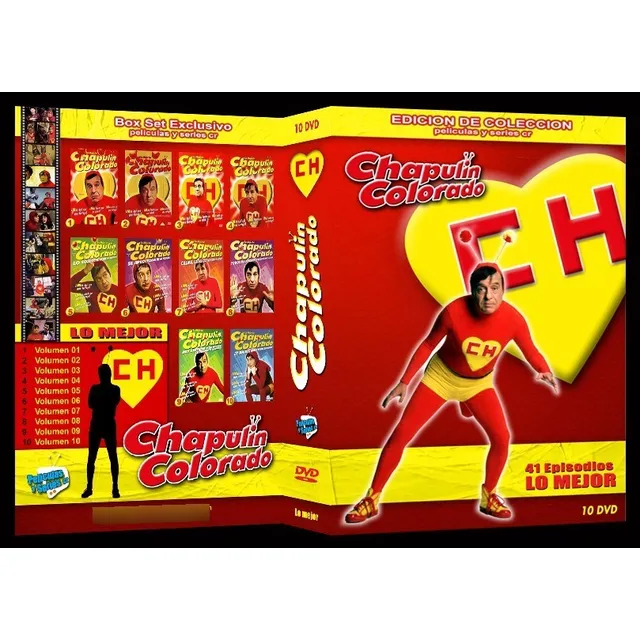 Dvd El Chapulin Colorado Box Set 10 Discos