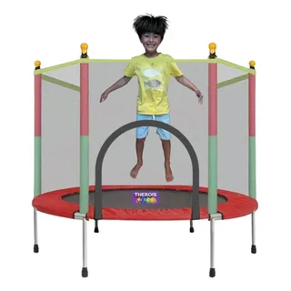Cama Elåstica Doméstica Therois Kids 1,40m Pula Infantil Cama Elåstica Doméstica Therois Kids 1,40m Pula Infantil