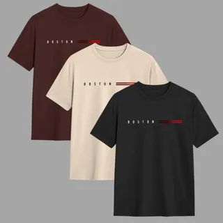 Kit 3 Camisetas Masculina 100% AlgodĂŁo Blusa Fio 30.1 Oferta Kit 3 Camisetas Masculina 100% AlgodĂŁo Blusa Fio 30.1 Oferta