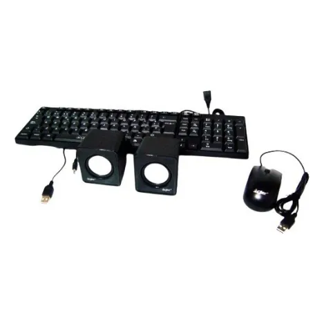 Combo Teclado, Mouse Y Cornetas Para Pc