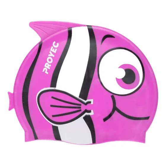 Gorro De Natacion Proyec Silicona Junior Pileta Colores