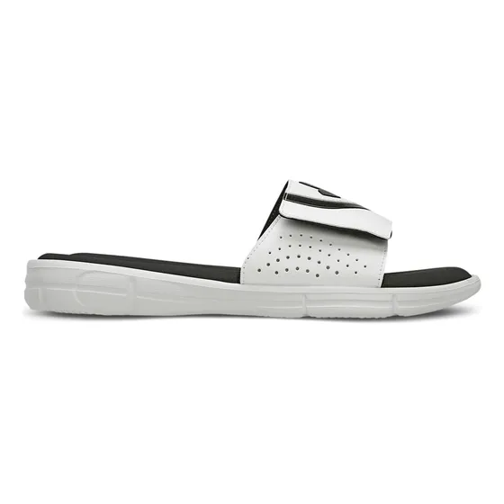 Chinelo Unissex Under Armour Ignite Vi Sl Branco E Preto