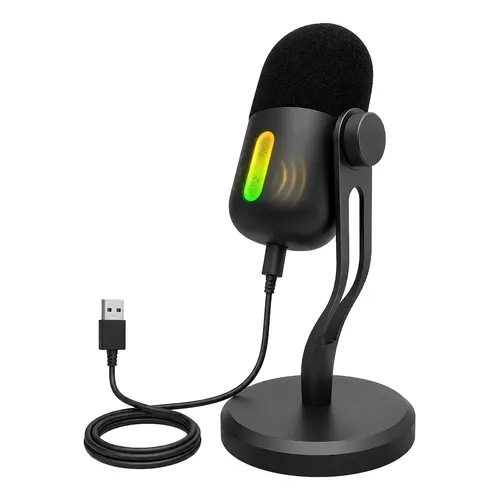 Microfone Condensador Usb Blue Yeti - Preto Cor Blackout