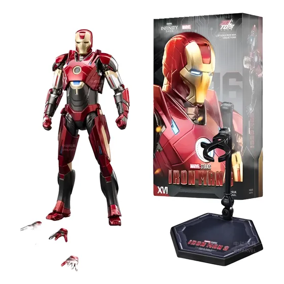 Iron Man Mark 16 Night Club Zd Toys 18cm Y