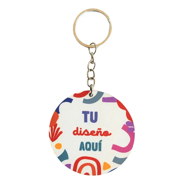 Souvenir Llavero Personalizado En Madera