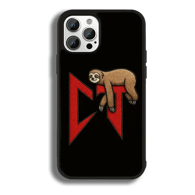 Funda Para Celular De Ct Efecto Bordado Nata Negro Iphone Xr
