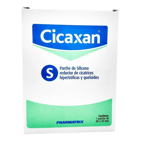 Cicaxan S 3x6 Cm - Parche De Silicona Para Cicatrices 