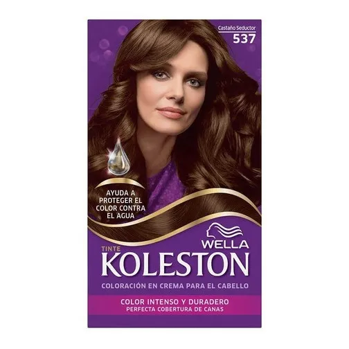 Tintura Koleston Kit Wella Permanente 366 Castaño Violeta Oscuro