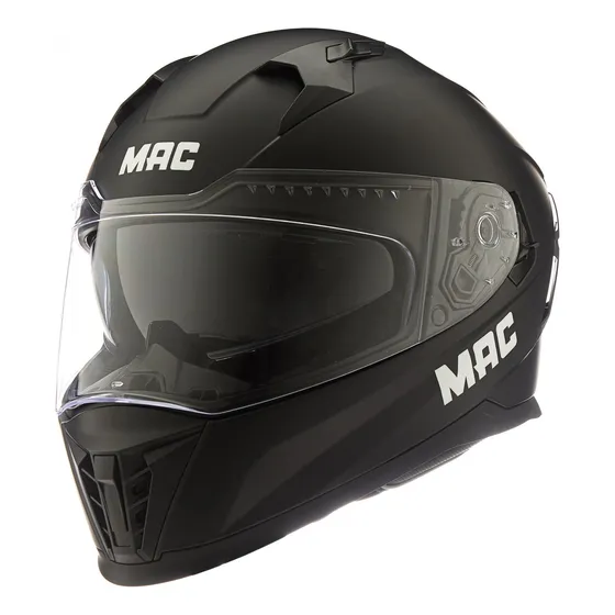 Casco Moto Integral Doble Visor Mac 069 Force Solid 