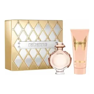 Coffret Paco Rabanne Olympéa Edp 50ml - Perfume Feminino Edp + Creme Corporal Kit Coffret Paco Rabanne Olympéa Edp 50ml - Perfume Feminino Edp + Creme Corporal Kit
