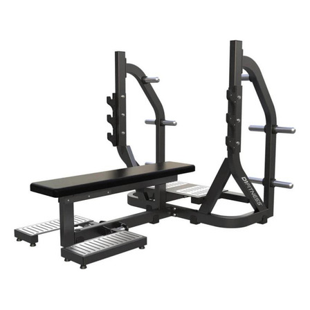 Banco De Supino Reto D1fitness - Estrutura Reforçada 175kg Banco De Supino Reto D1fitness - Estrutura Reforçada 175kg