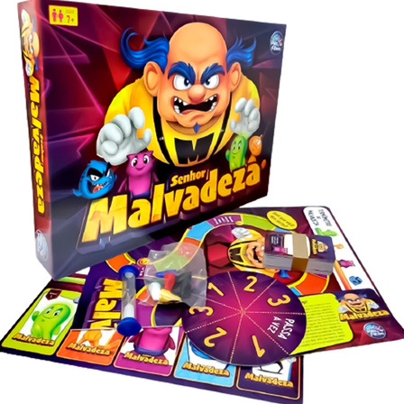 Jogo Senhor Malvadeza - Jogo De Tabuleiro - Pais E Filhos Jogo Senhor Malvadeza - Jogo De Tabuleiro - Pais E Filhos