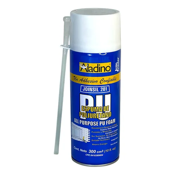 Espuma Expansiva De Poliuretano 300ml Aladino