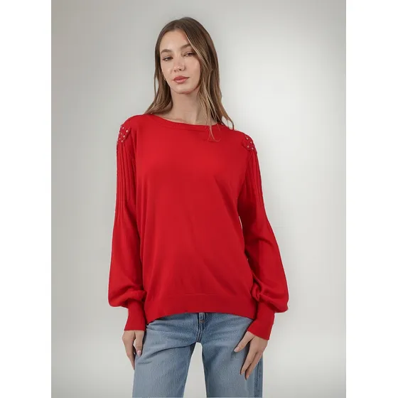 Sweater Premium Vinah De Bremer Con Piedras Gu37122 Arizona