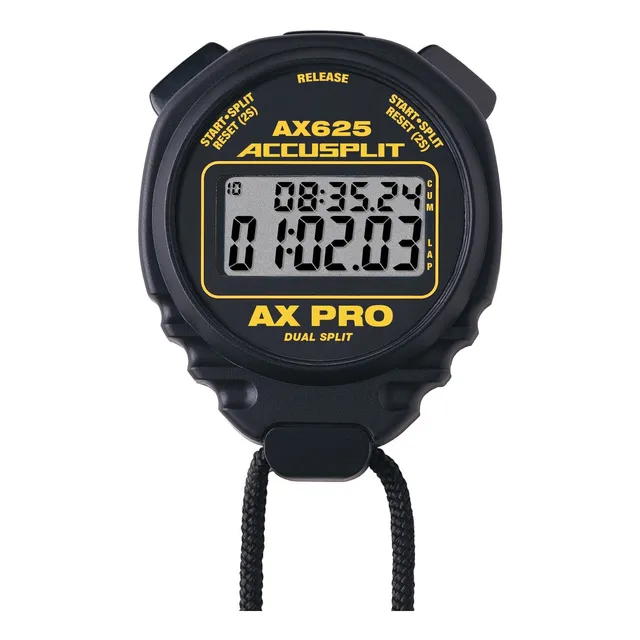 Accusplitax625 Pro Cronometro Partida Acumulativo Vuelta