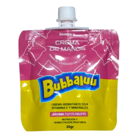 Kit X6 Crema De Manos Bubbaluu 30gr Reania Y 6 Tutti Frutti