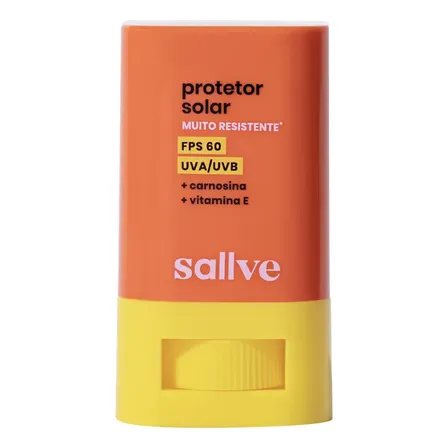 Protetor Solar Bastão Fps 60 Sallve 15g