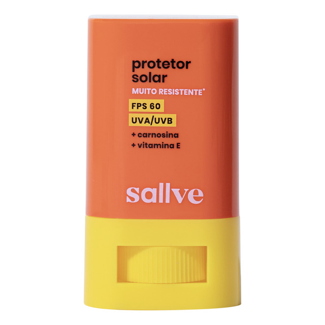 Protetor Solar Bastão Fps 60 Sallve 15g Protetor Solar Bastão Fps 60 Sallve 15g