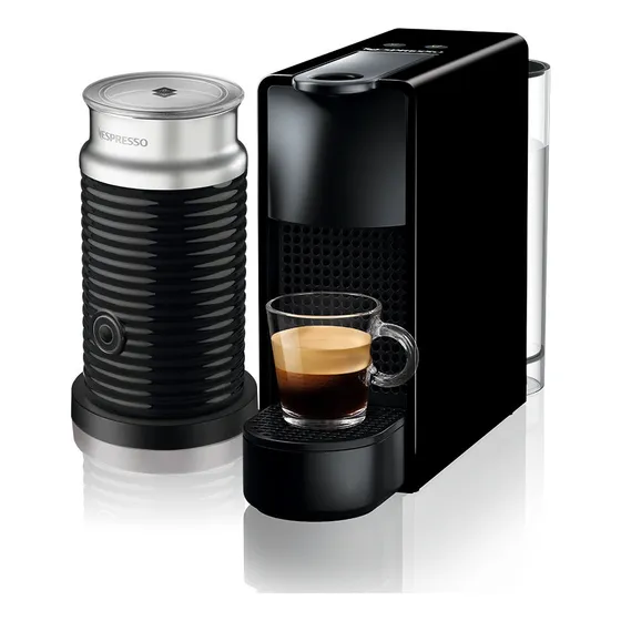 Cafetera Nespresso Essenza Mini Con Espumador De Leche