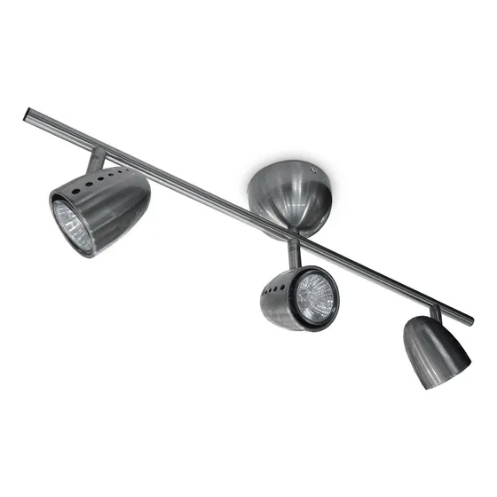 Spot 3 Luces Aplique Pared Techo Artefacto Barra Riel 40013
