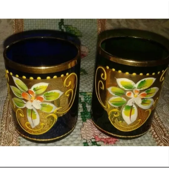 Vasitos De Cristal Murano