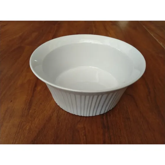 Refractario De Porcelana En Impecable Condición. Remate!