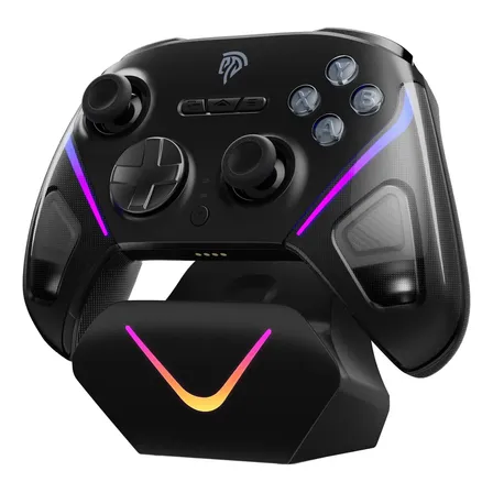 Controle Sem Fio Easysmx D10 Para Pc E Switch Preto Preto