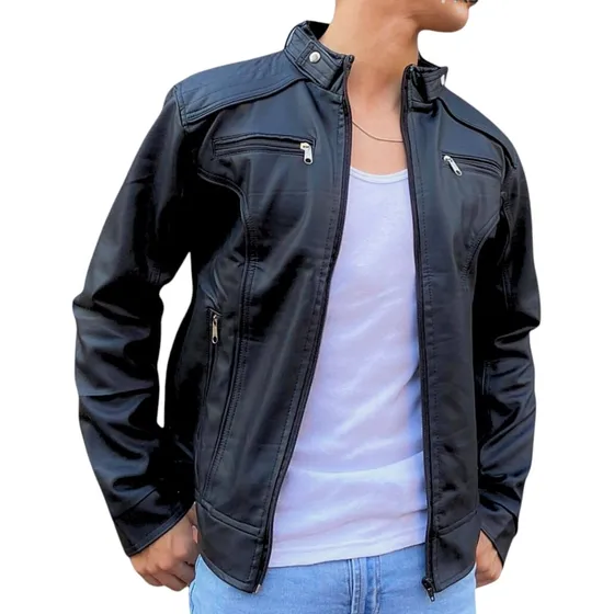 Chaqueta Para Caballero Msf Vena En Cuerotex