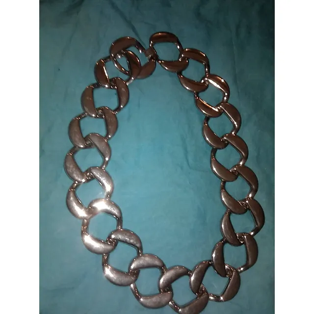 Fantasía Fina De Collar-zarcillos Plateados Damas. Usado