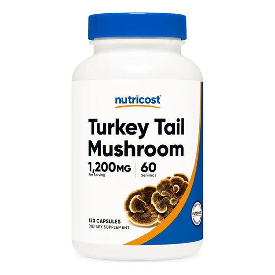 Nutricost Hongo Turkey Tail Cola De Pavo 120 Capsulas