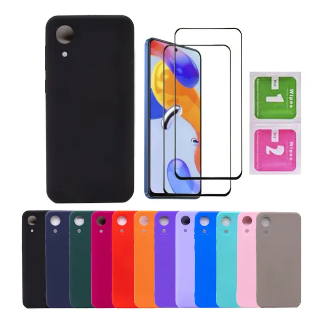Capinha Capa Case Para Samsung Galaxy A03 Core + 2 Película