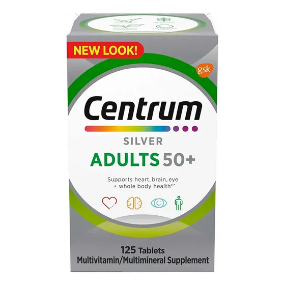 Centrum Silver Unisex 50+ Multivitaminico 125 Original