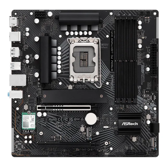 Motherboard Asrock B760m Pg Lightning Wifi,ddr5 7200mhz (oc)