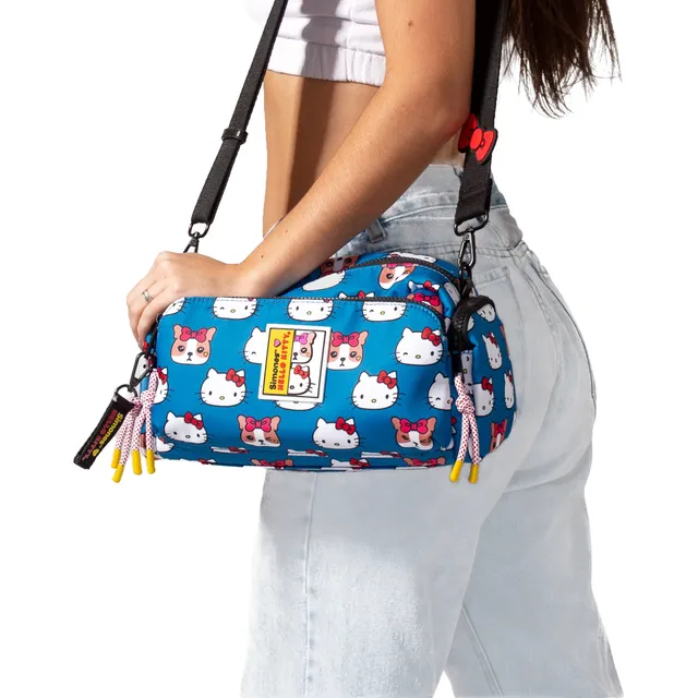 Cartera Bandolera Simones Hello Kitty Con Bolsillos