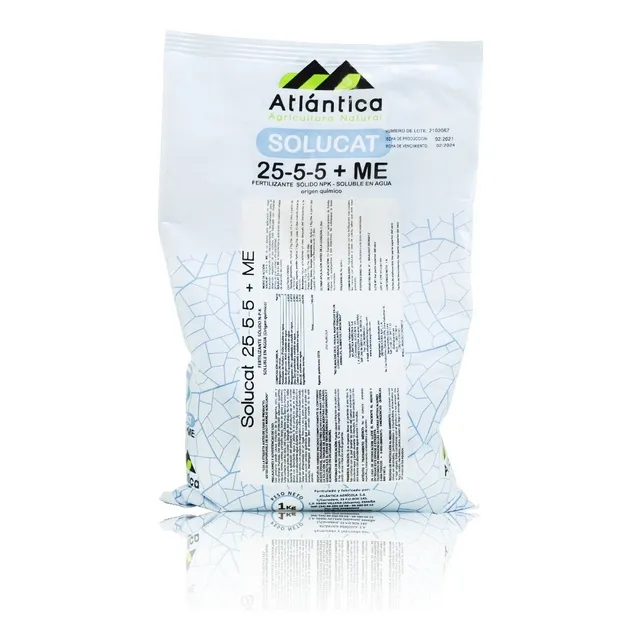 Ferti Npk Solucat 25-5-5 Uso Agricola X 1 Kg 